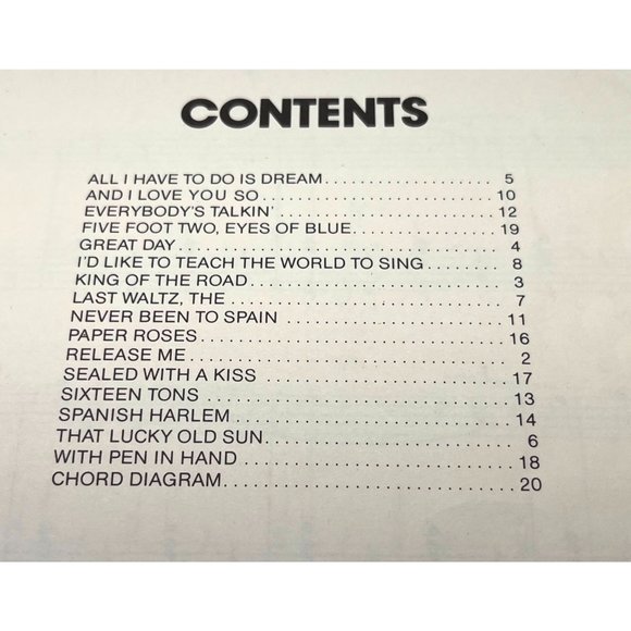 Yamaha Repertoire Favorite Pops Piano Songbook Sheet Music 17 Songs 1976 - Picture 2 of 6